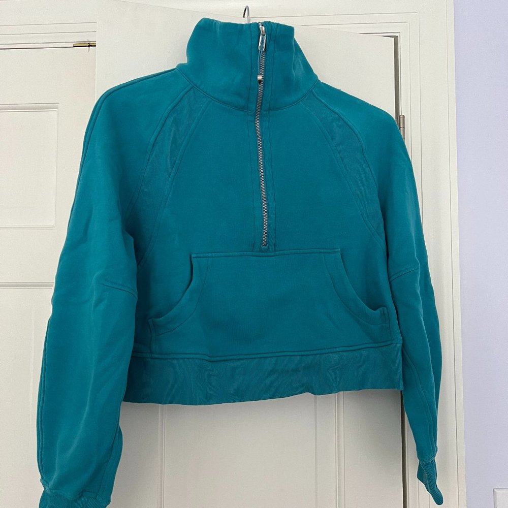 Lululemon Scuba Oversized Funnel-Neck Half Zip